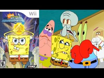 Atlantis squarepantis wii best sale