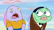 "Huh? Where's Patrick's desk?"