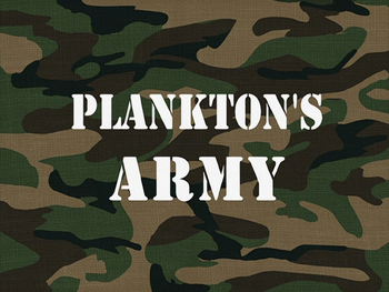 Plankton's Army title card