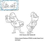 Soldier 2 model sheet