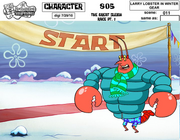 Larry Lobster In Winter Gear