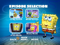 SpongeBob, You're Fired! DVD episode selection screen 2