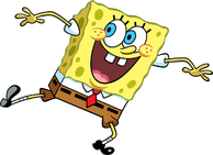 SpongeBob on One Foot