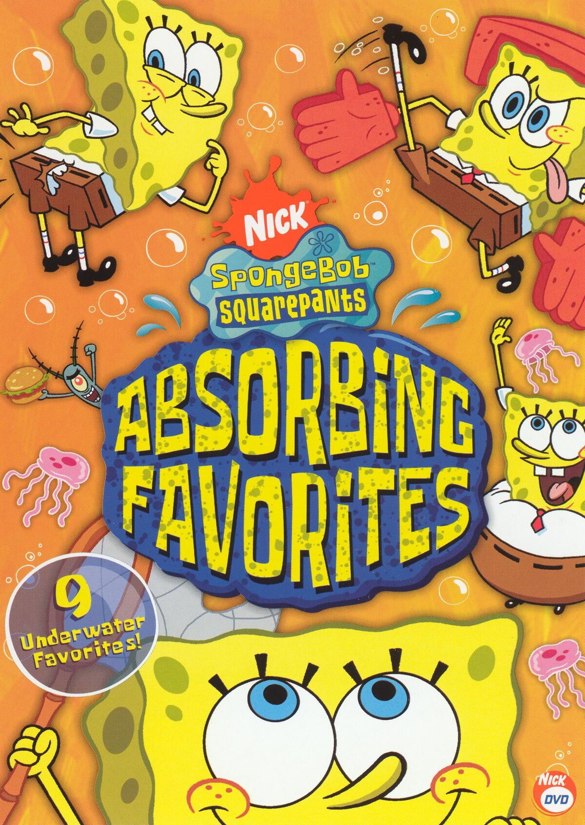 spongebob squarepants dvd