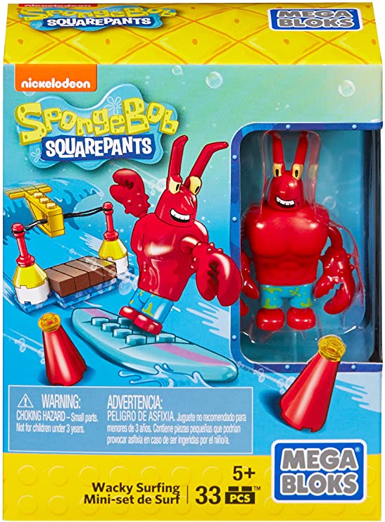 Mega Bloks Spongebob Squarepants Wacky surfing cnf64 