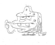 Early sketch of Spongy Spongy[2]