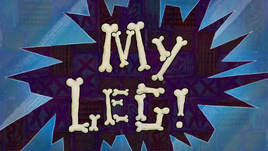 My Leg! title card