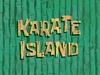 Karate Island title card
