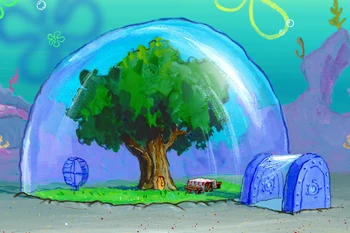 Sandy Cheeks' treedome | Encyclopedia SpongeBobia | Fandom