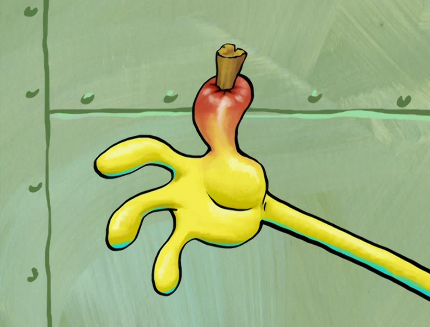 spongebob fingers