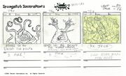 Storyboards for a deleted scene