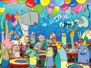 SpongeBob-friends-characters-party