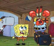 "Stay away from me only daughter, SpongeBob!"