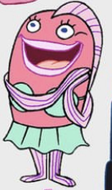 spongebob fish characters pink lady