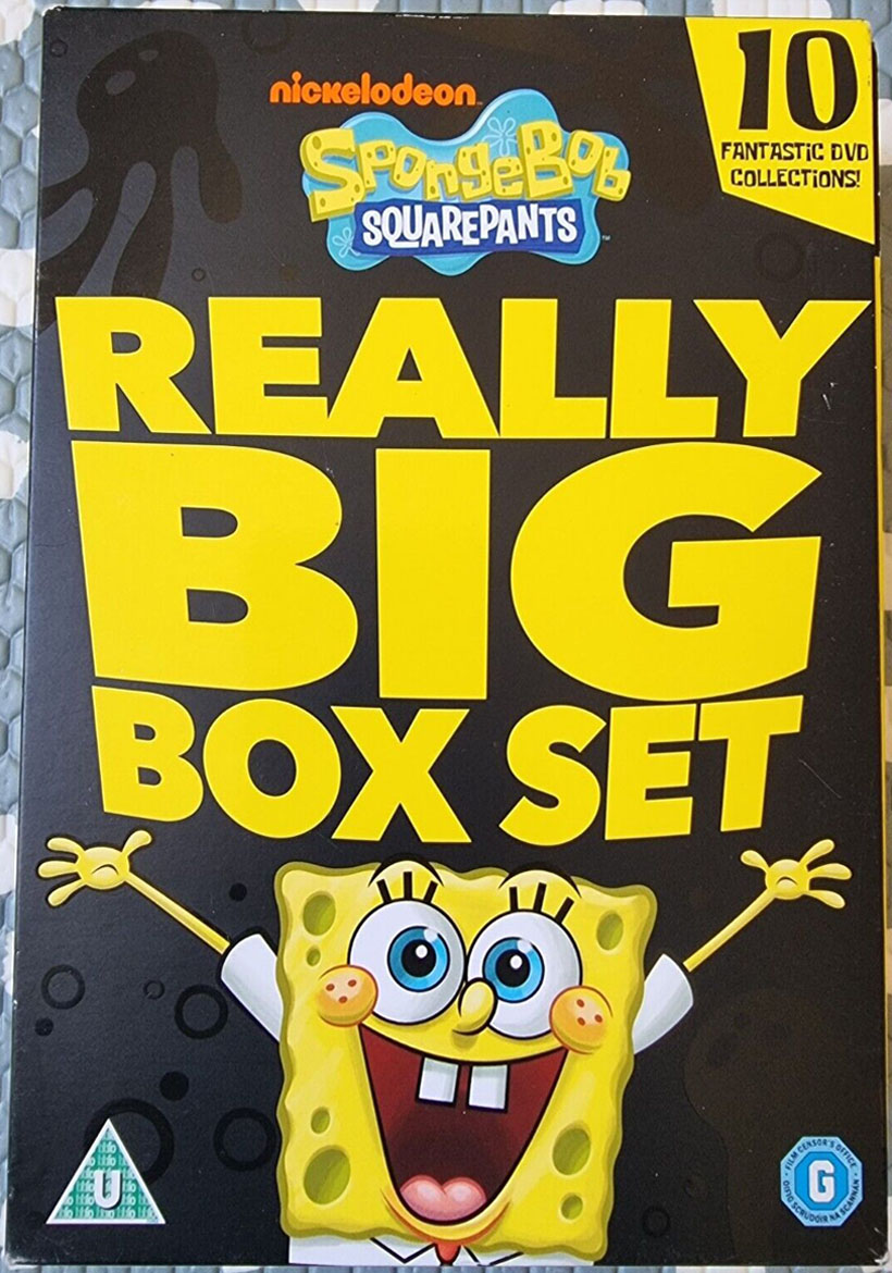 spongebob dvd collection