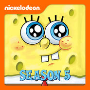 SpongeBob Season 5 iTunes Cover
