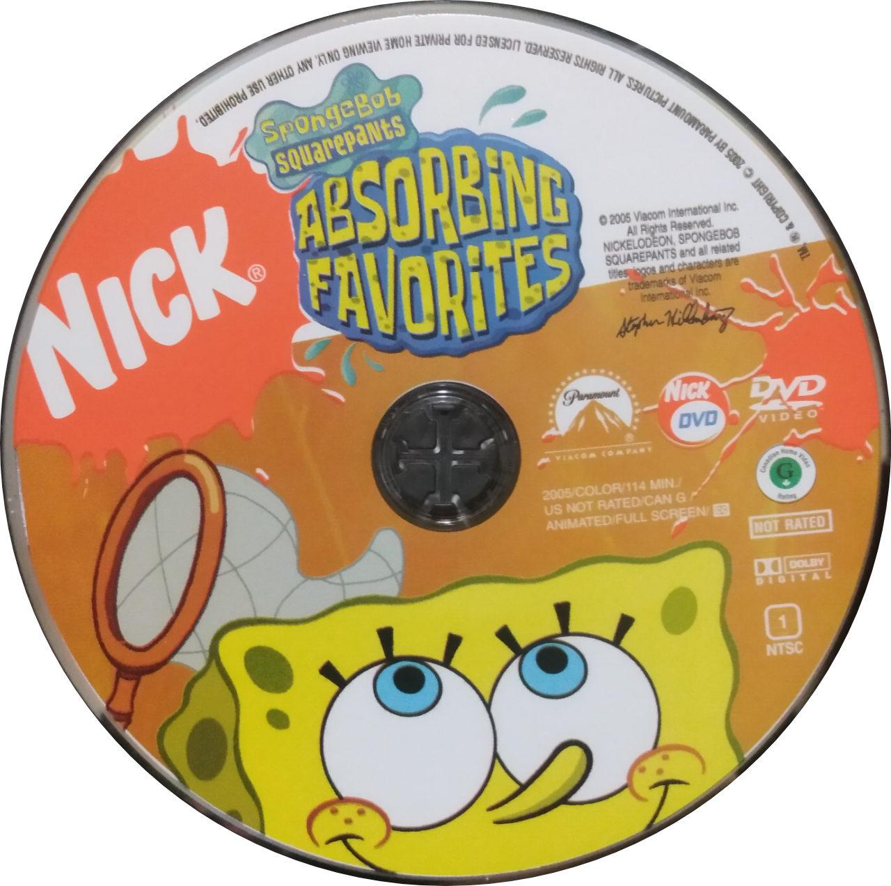 Is this disc rot?? Ordered this dvd of SpongeBob off mecari still sealed  however upon opening it, this is what the disc looks like inside, tested it  out and seems to work