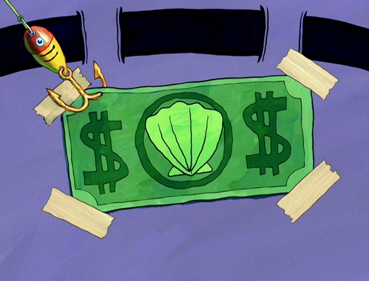 Mr. Krabs' one millionth dollar | Encyclopedia SpongeBobia | Fandom