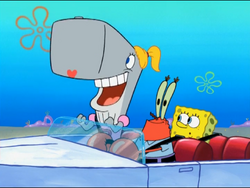 spongebob squarepants mooncation mr. krabs takes a vacation