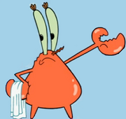 Naked Mr. Krabs