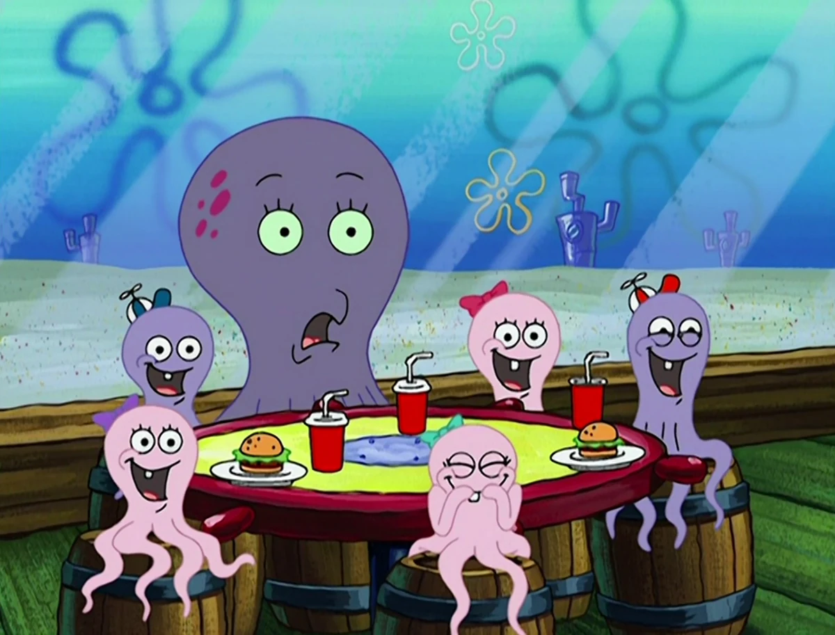 Mom octopus/gallery | Encyclopedia SpongeBobia | Fandom, image size:1200x913
