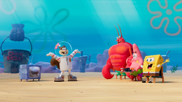 SpongeBob Brings Super Bowl LVIII to Bikini Bottom Bottom w- Patrick & Sandy! 002