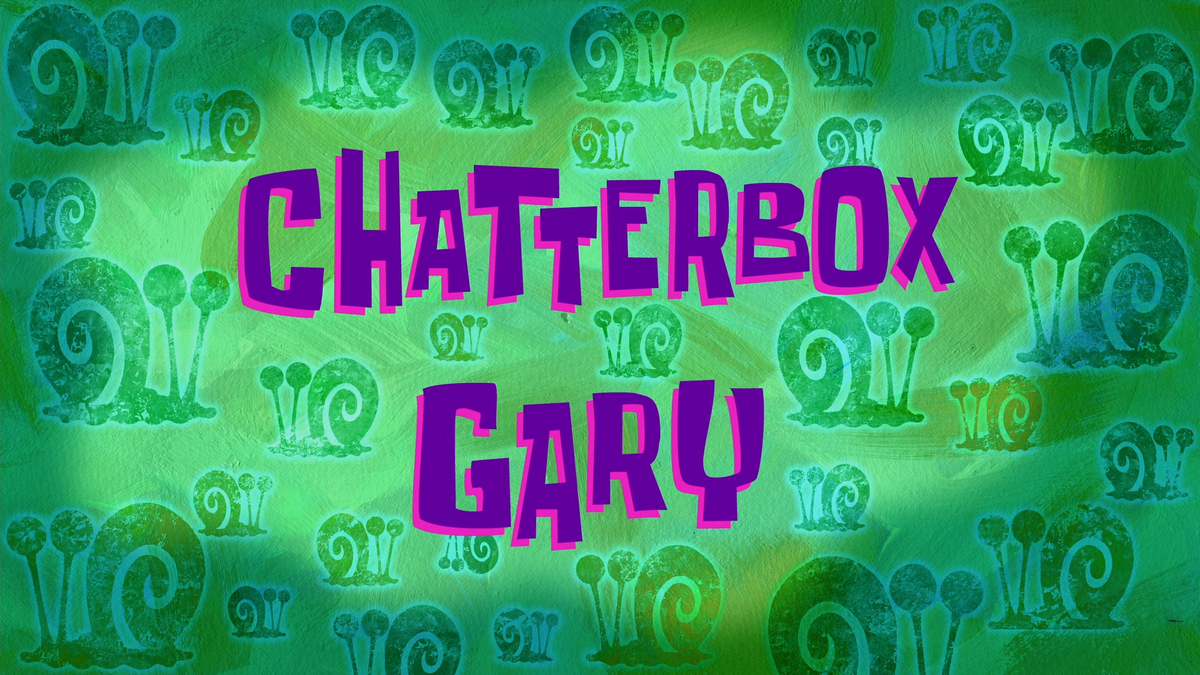 Gary's Song, Encyclopedia SpongeBobia