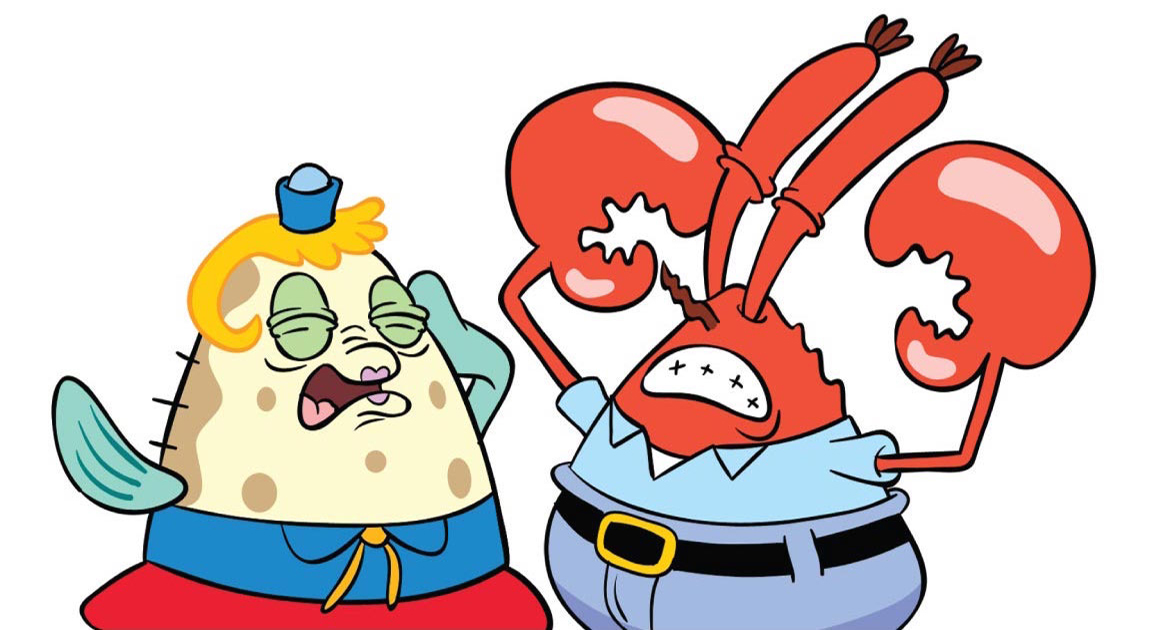 SpongeBob SquarePants - Mrs. Puff and Mr. Krabs Illustrated.jpg (326 KB) .