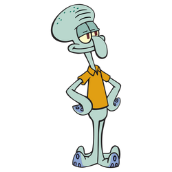 SVG Squidward Tentacles