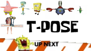 Spongebob Laughing At T-Pose