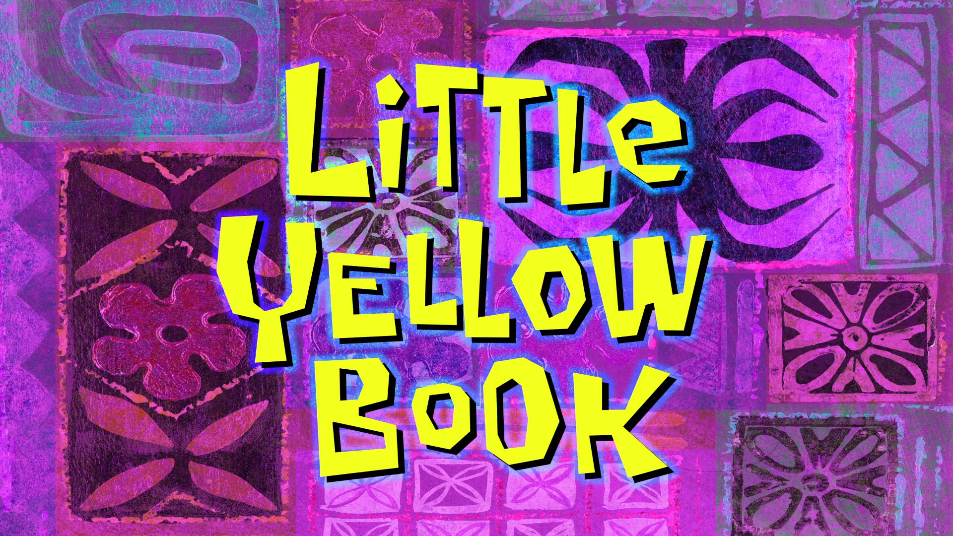 Little Yellow Book, Encyclopedia SpongeBobia