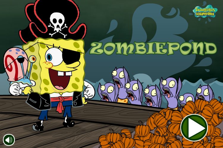 zombie spongebob and patrick