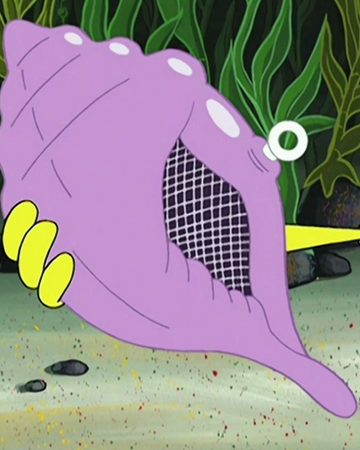 spongebob magic conch shell toy