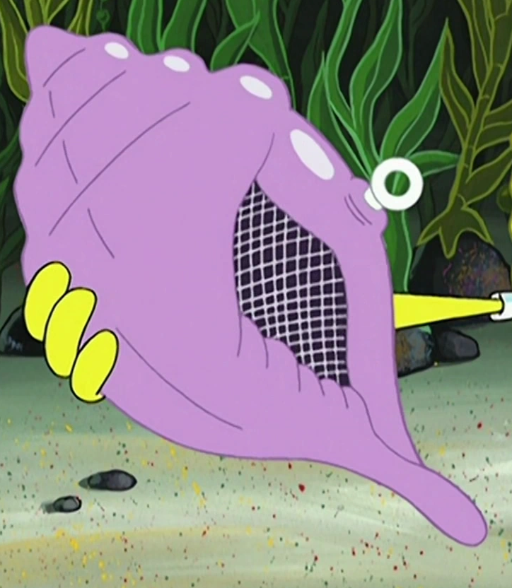 nothing spongebob conch