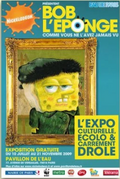 French poster of the exhibit.