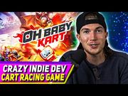 New Indie Kart Racing Game FIRST Look (Oh Baby Kart)