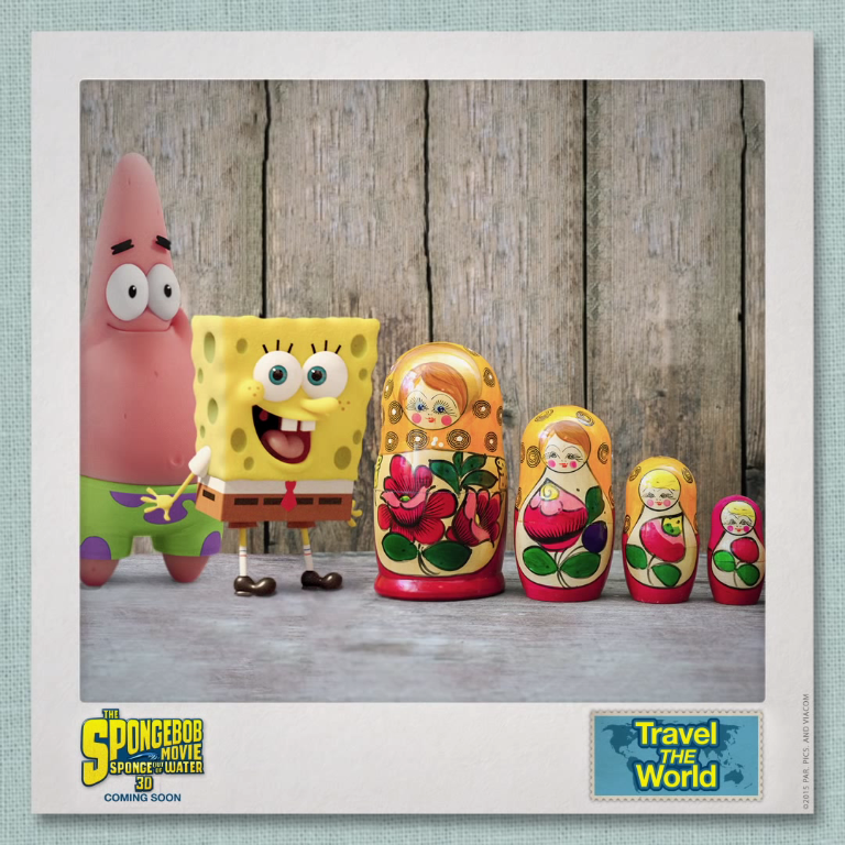Spongebob nesting dolls hot sale