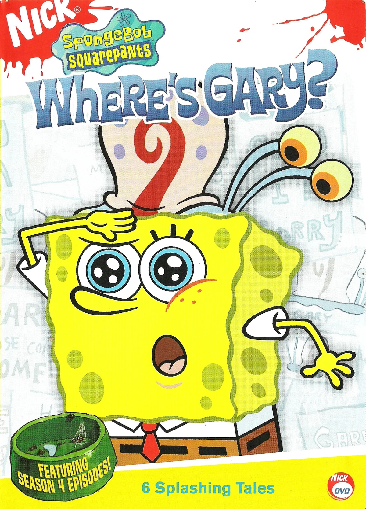 Where's Gary? (DVD) Encyclopedia SpongeBobia Fandom