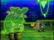 The Flying Dutchman, Spongebob, Patrick, & Squidward Burnt.jpg