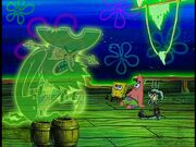 The Flying Dutchman, Spongebob, Patrick, & Squidward Burnt