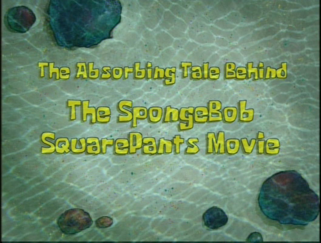 spongebob squarepants movie script