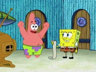 Губка Боб и Патрик готовятся к телевизионному марафону