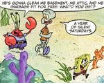 Comics-Mr-Krabs-and-Squidward-walk