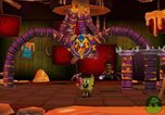 Bob Esponja con Tak en una versión temprana de Nicktoons: Globs of Doom