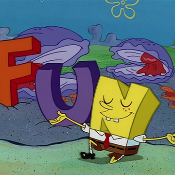 F U N Song Encyclopedia Spongebobia Fandom When spongebob shared the inner workings of his artistic process f u n song encyclopedia spongebobia