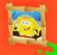 A picture frame of the meme in Nickverse.