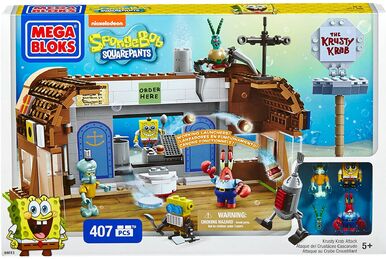 Mega bloks spongebob bad cheap neighbors