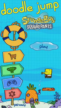 Doodle Jump' Features SpongeBob