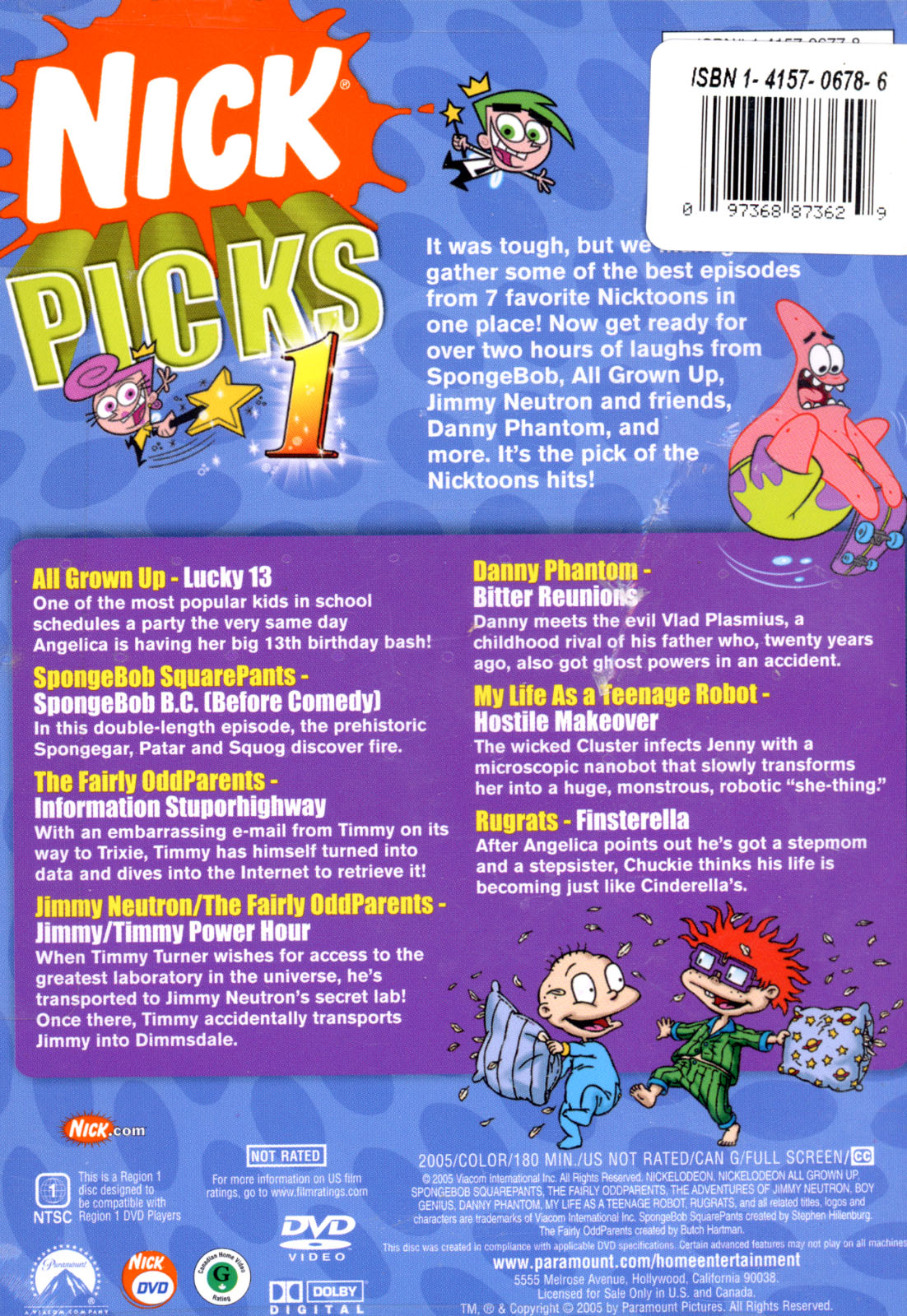 Nick Picks Volume 1 Encyclopedia Spongebobia Fandom Nick Picks Volume 1 Encyclopedia Spongebobia Fandom