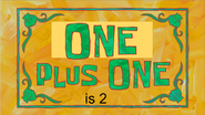 One Plus One is 2 title